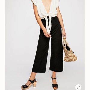 Free People Patti Pant Black